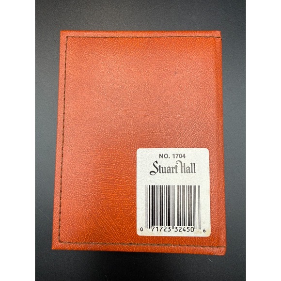 Stuart Hall 1704 Gilded Address Executive Faux Leather Book - NOS, VTG - Picture 4 of 9